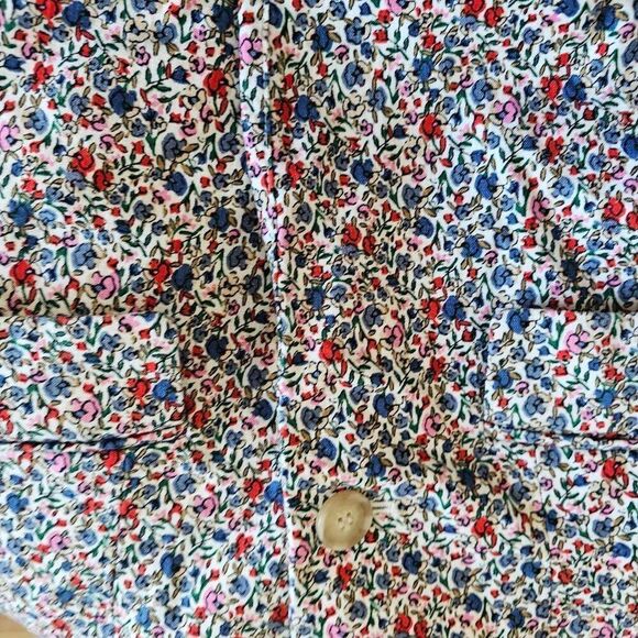 Loft womens Sz 0 multicolor floral blazer jacket - Picture 3 of 8